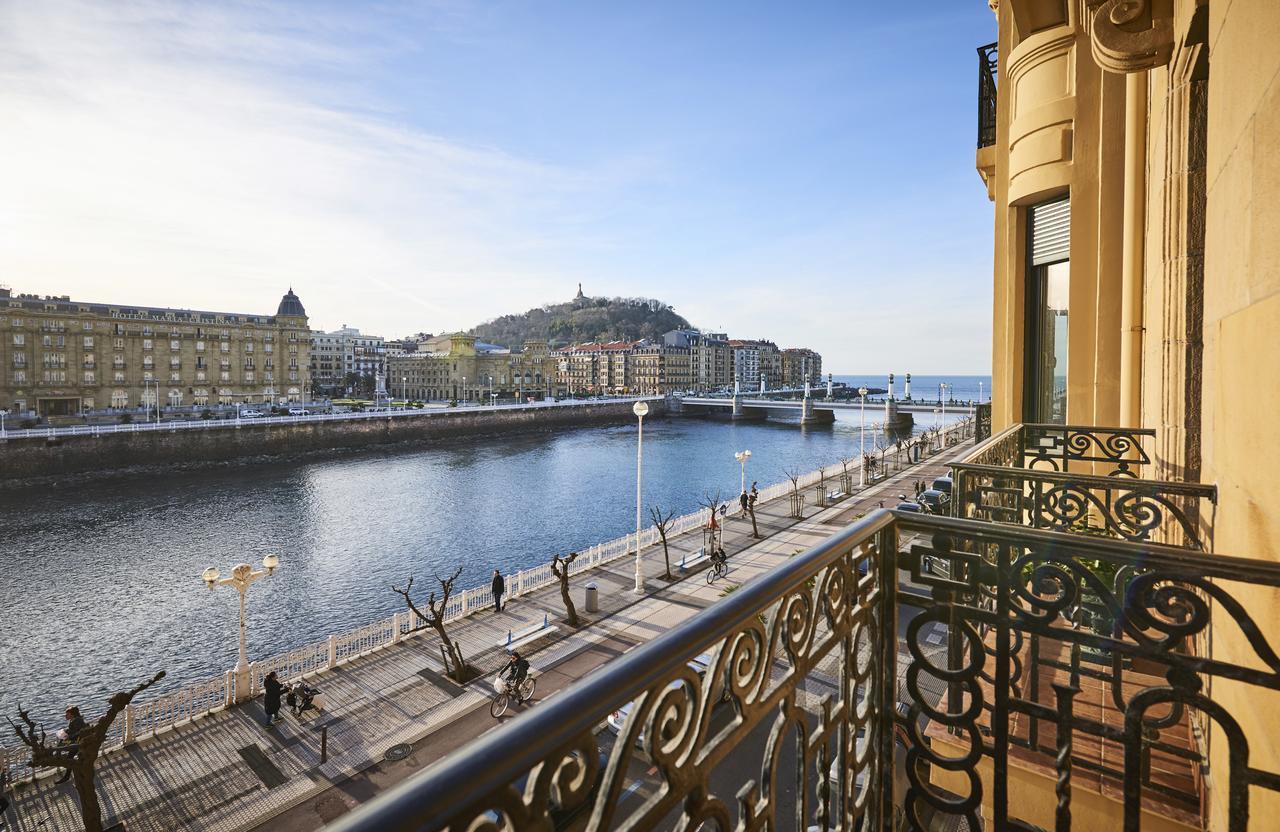 Deluxe Apt-Views To Historic Maria Cristina Hotel San Sebastián Exterior photo